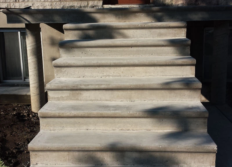 Escalier de beton